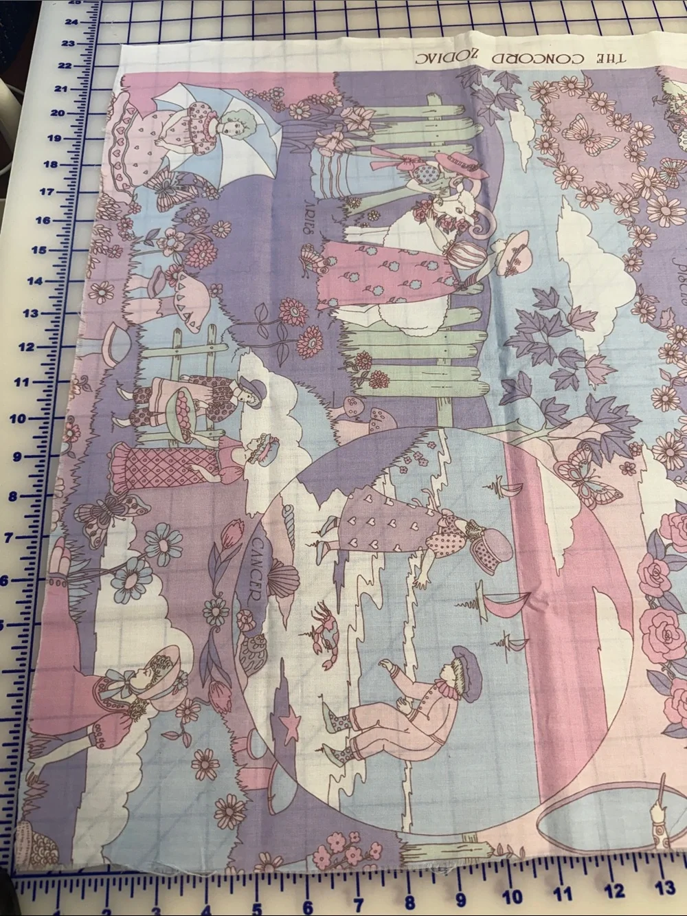 Sewing Quilting Fabric By Joan Kessler 100% Cotton Scrap
